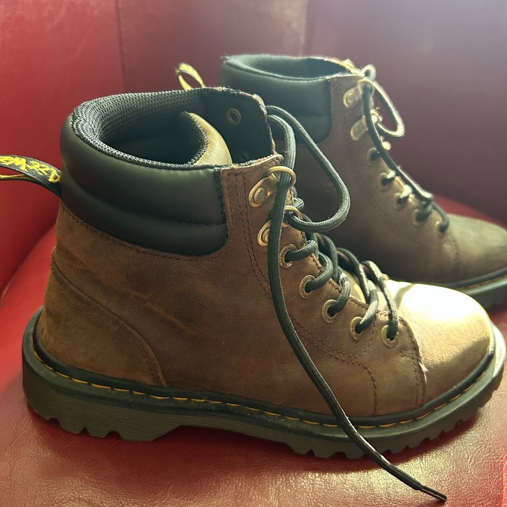 Doc Martens Brown Leather Boots